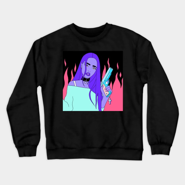 Bang Bang! Crewneck Sweatshirt by DigitalKids